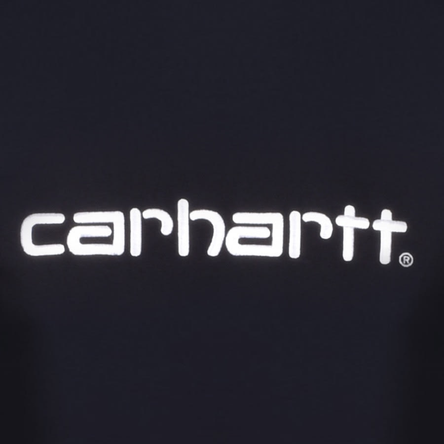 Alternative Image for ProductCarhartt Logo Sweatshirt Navy3